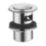 Wye Chrome 127mm Cloakroom Lever Mono Basin Mixer Tap  With Clicker Waste