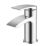 Wye Chrome 127mm Cloakroom Lever Mono Basin Mixer Tap  With Clicker Waste
