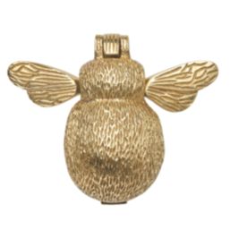 Hardware Solutions Door Knocker Bumble Bee Polished Brass 127mm x 98mm