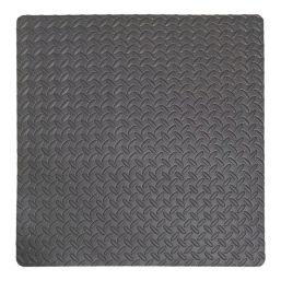 Essentials  Floor Mat Black 615mm x 615mm x 10mm