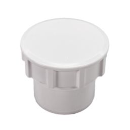 FloPlast  ABS Access Plugs White 40mm 5 Pack