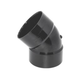 FloPlast  Solvent Weld 135° Double Socket Bend Black 110mm
