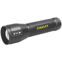 Stanley   LED Aluminium Flashlight Black 300lm