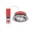 Lexco Tania Tilt  Fire Rated LED Downlight Brushed Nickel 6W 600lm