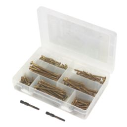 Turbo TX  TX Double-Countersunk Multi-Purpose Screw Handy Pack 380 Pieces