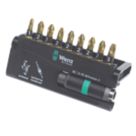 Wera Bit-Check 1/4" Hex Shank PZ BiTorsion Extra-Hard Screwdriver Bit Set 10 Pieces