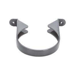 FloPlast  Soil Pipe Clips Anthracite Grey 110mm 5 Pack