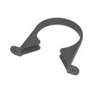 FloPlast  Soil Pipe Clips Anthracite Grey 110mm 5 Pack