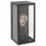 LAP Breton Outdoor Rectangular Wall Lantern Matt Black