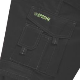 Apache APKHT Two Work Trousers Black 38" W 31" L