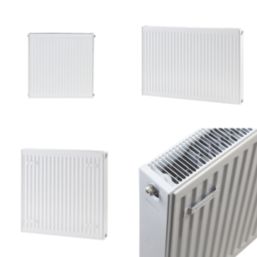 Flomasta 700mm x 700mm 4614BTU White Type 22 Convector Radiator