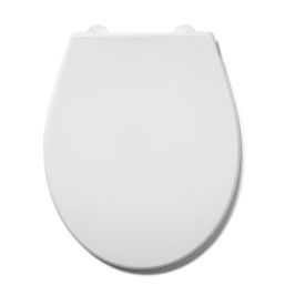 Croydex Vivara  Toilet Seat Plastic White
