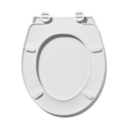 Croydex Vivara  Toilet Seat Plastic White