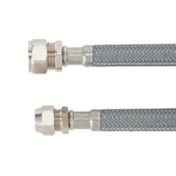 Flomasta Straight Flexible Compression Hose 15mm x 10mm x 300mm