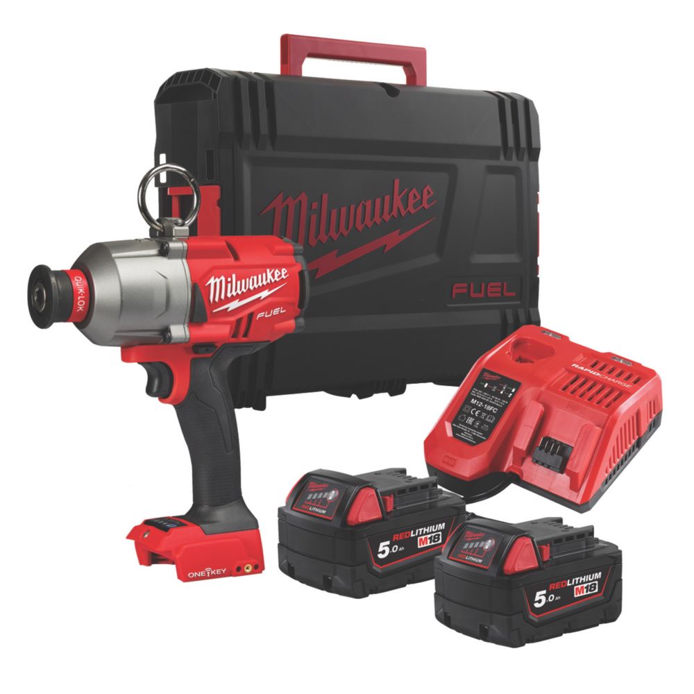 Milwaukee M18 ONEFHIWH716 FUEL 18V 2 x 5.0Ah LiIon RedLithium