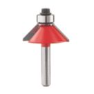 Freud  1/4" 45° Chamfer Router Cutter Bit 33mm x 11.5mm