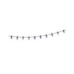 Calex  10m Outdoor LED Colour Changing String Lights 13.9W 50lm