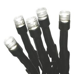 200 LED Indoor & Outdoor Ice White String Christmas Lights