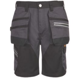 Site Kirksey Shorts Grey/Black 36" W