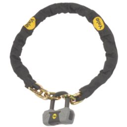 Yale Hardened Steel Maximum Security Chain & Lock 1.1m x 10mm