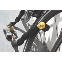 Yale Hardened Steel Maximum Security Chain & Lock 1.1m x 10mm