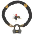 Yale Hardened Steel Maximum Security Chain & Lock 1.1m x 10mm