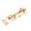 Necked Bolt Polished Brass 76mm
