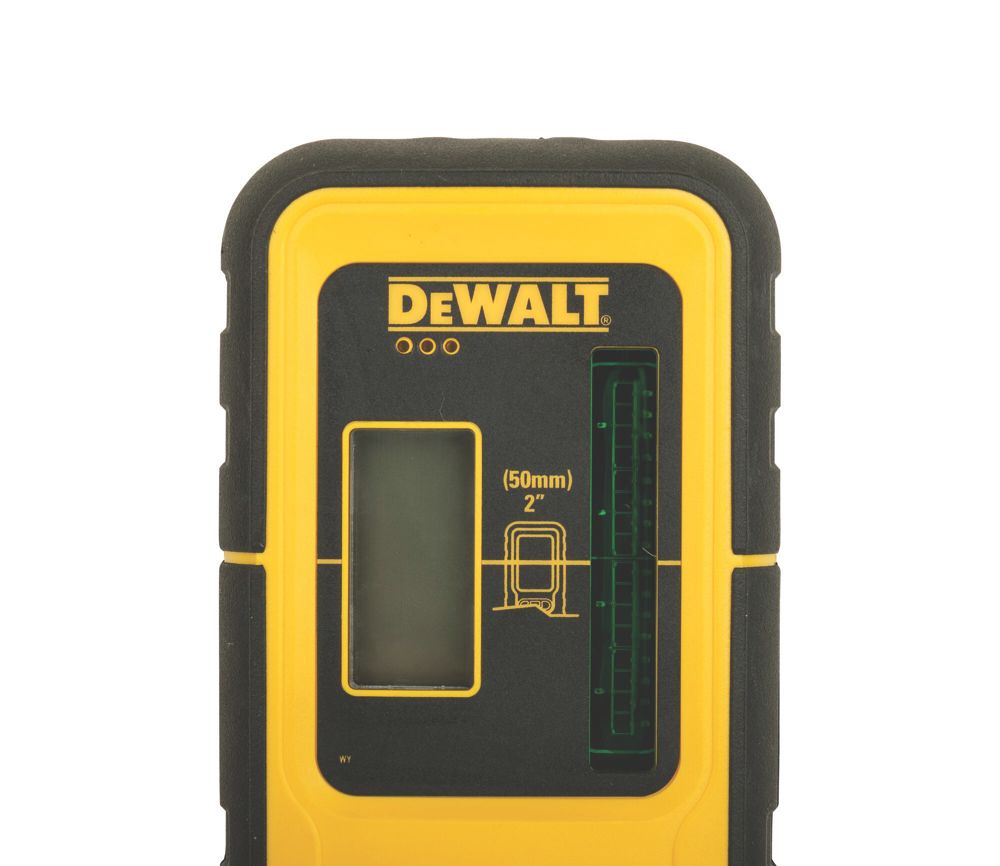 Dewalt green deals beam laser detector