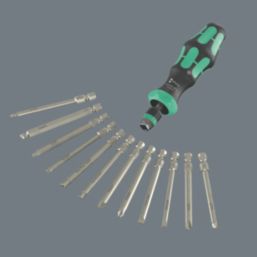 Wera 838 RA-R L 1/4" Hex Ratcheting Screwdriver Handle