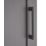 Elite Knobs & Handles Kensington Knurled D Handle Matt Black 169mm