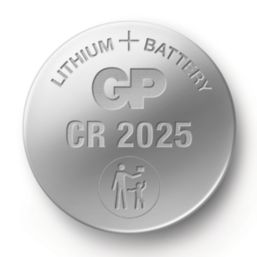 GP Batteries CR2025 3V Coin Cell Lithium Batteries 2 Pack