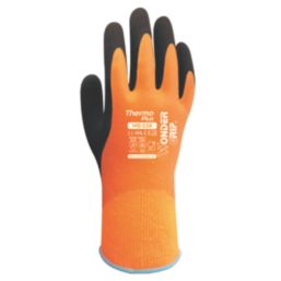 Wonder Grip WG-338 Thermo Plus Thermal Waterproof Gloves Orange 2X Large