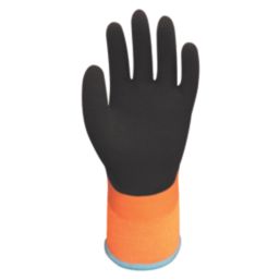 Wonder Grip WG-338 Thermo Plus Thermal Waterproof Gloves Orange 2X Large