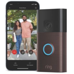 Ring  Wireless Smart Video Doorbell Venetian Bronze
