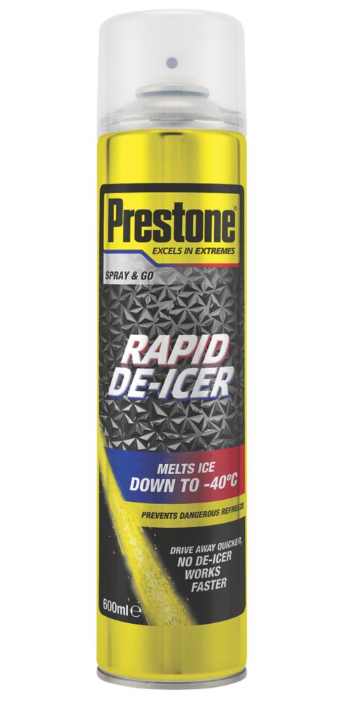 Prestone Aerosol DeIcer 600ml Screwfix