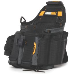 Toughbuilt ClipTech Journeyman Electrician Pouch with Shoulder Strap Black