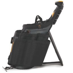 Toughbuilt ClipTech Journeyman Electrician Pouch with Shoulder Strap Black