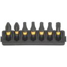 DEWALT Flextorq 6.35mm Hex Shank Mixed Screwdriver Bits 7 Pieces