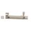 Smith & Locke Necked Door Bolt Satin Nickel 150mm