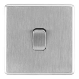Arlec  10A 1-Gang Intermediate Switch Stainless Steel