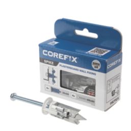 Corefix CFX131AL No Drill Heavy Duty Plasterboard Fixings 20mm x 60mm 4 Pack