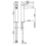 Swirl Bonda Brass 250mm Tall Lever Mono Basin Mixer Tap
