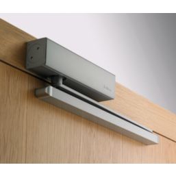 Briton 2321B.T.SES Fire Rated Overhead Door Closer Silver