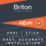 Briton 2321B.T.SES Fire Rated Overhead Door Closer Silver
