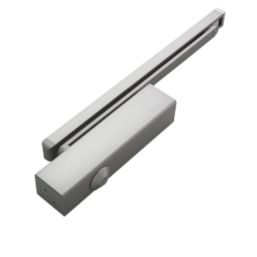 Briton 2321B.T.SES Fire Rated Overhead Door Closer Silver