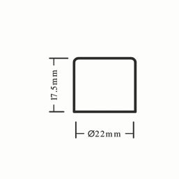 Flomasta  Copper End Feed Stop Ends 22mm 20 Pack