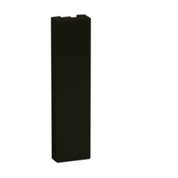 LAP  1/2-Module Modular Blanking Plate Black