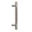 Elite Knobs & Handles Kensington Knurled T Bar Handle Black Nickel 180mm