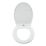 Soft-Close with Quick-Release Toilet Seat Duraplast White