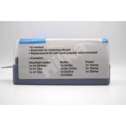 Hilka Pro-Craft Replacement Car Headlight & Fuse Kit 10 Piece Set